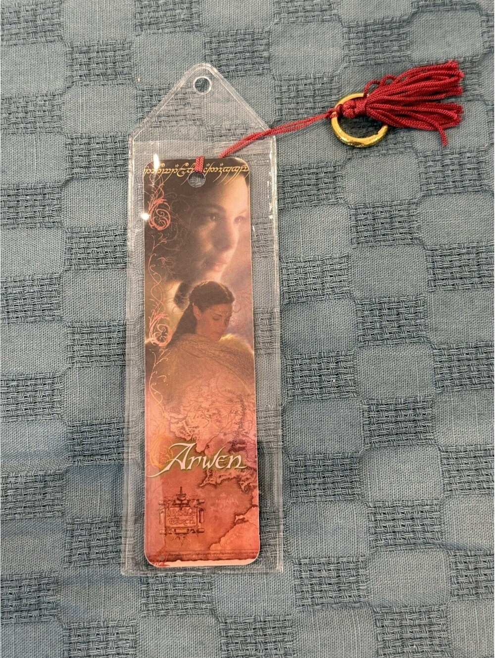VTG Lord of the Rings Arwen Bookmark Antioch Publishing Tassel Ring LOTR Movie